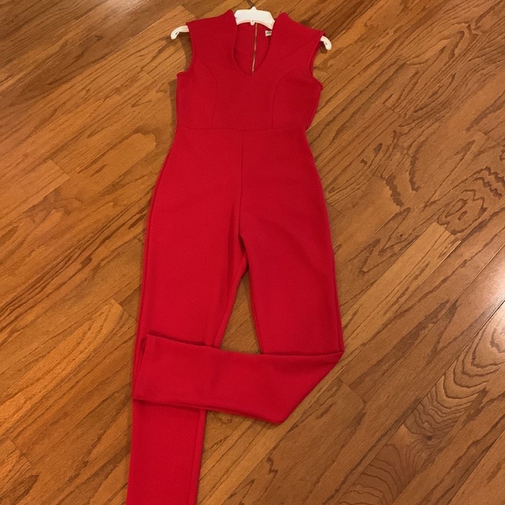 Almost Famous size Small Red Romper/Jumpsuit